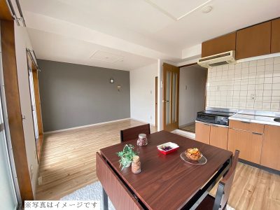 IH付きのキッチン(居間)