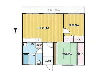 単身からファミリーまで様々なニーズに合った間取りです(間取)