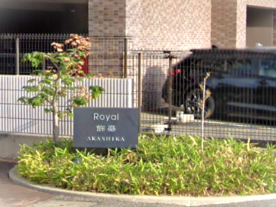 植栽のあるエントランス