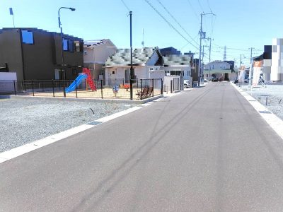 前面道路広々幅員６ｍ(外観)