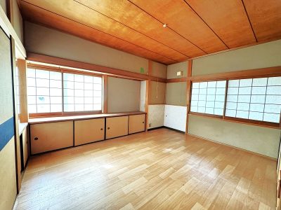 障子、地袋がある和モダンな１階６帖の洋室(内装)