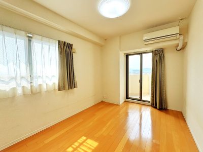 北側洋室／6.6帖　バルコニーに面しています♪(内装)