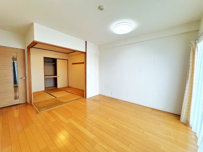 和室を開放した場合(居間)