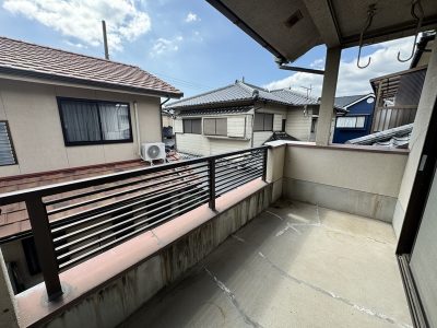 南向きバルコニー