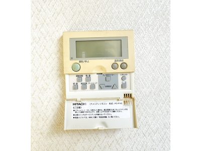 ビルトインエアコンあり。