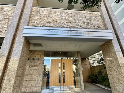 高級感のあるエントランス