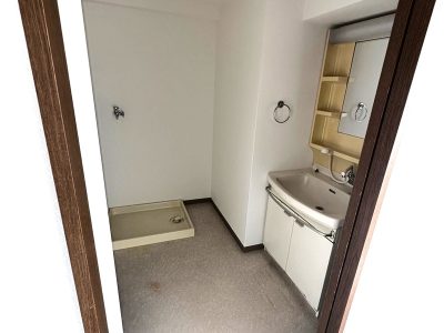 洗面化粧台／室内洗濯機置場