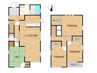 ご家族でのお住まいにちょうどいい4LDKの間取り(間取)