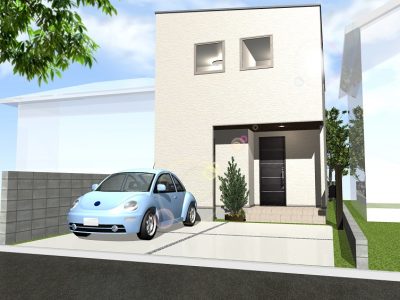参考プラン完成イメージパース