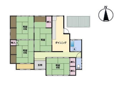 ４DKの間取り(間取)