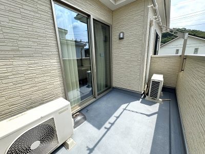 陽当り良好な南面のバルコニー♪